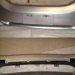 ★美品★オデッセイRB1/RB2前期★純正フロントバンパー★サテンシルバー・メタリック（ＮＨ６２３Ｍ）★ホンダ工場出荷時塗装済品