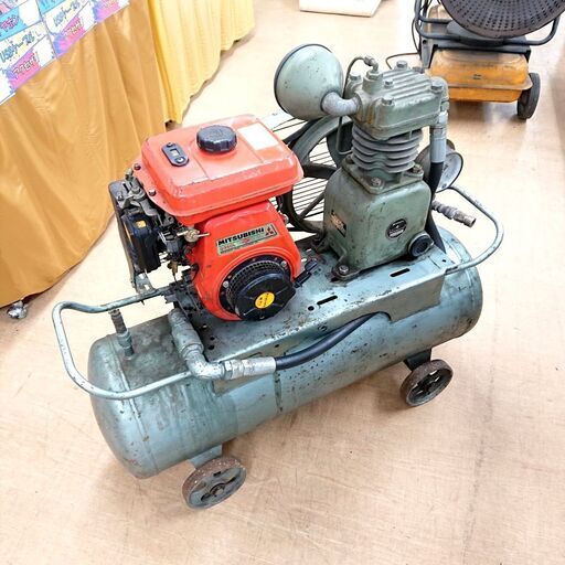 【店頭引取限定】日立 コンプレッサー 1.50-8.5C 三菱 エンジン G350L