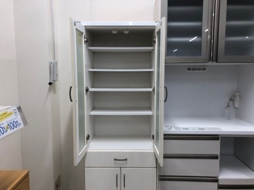 リサイクルショップどりーむ天保山店 No7936 食器棚 超美品！！ 大きめ