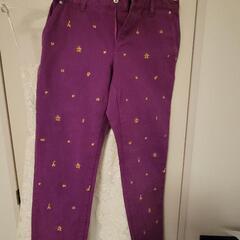 マンシングウェア　パンツ　中古　美品　紫　サイズ11