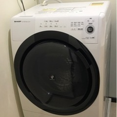 【ネット決済・配送可】家電 生活家電 洗濯機　ドラム式　洗濯乾燥機