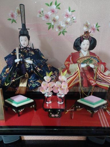 ☆彡雛人形☆彡お雛様 新王飾 慶山作 オルゴール付き 美品☆彡