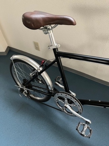 美品！　SAKAMOTO製 20型 シマノ6速 430mm minivelo 美品！ SAKAMOTO製 20型 シマノ6速 430mm minivelo 自転車 22 インチ大人用