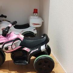 バイク　車　おもちゃ　子供　電動　充電式　室内使用　ジャンク品？