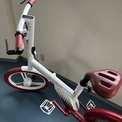 HONBIKE ホンバイク チェーンレス電動自転車 WHITE/RED