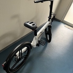 HONBIKE ホンバイク チェーンレス電動自転車 折り畳み自転車 WHITE/BLACK