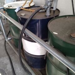 工進FD-24ポンプ5 ホースM付きドラム缶3本おまけ!