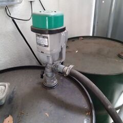 工進FD-24ポンプ5 ホースM付きドラム缶3本おまけ!