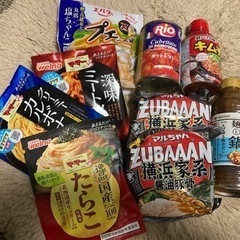 【決まりました】食品9点(必要なら+α)