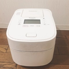 Panasonic最高級炊飯器おどり炊きSR-SSX188 一升炊き(ホワイト 