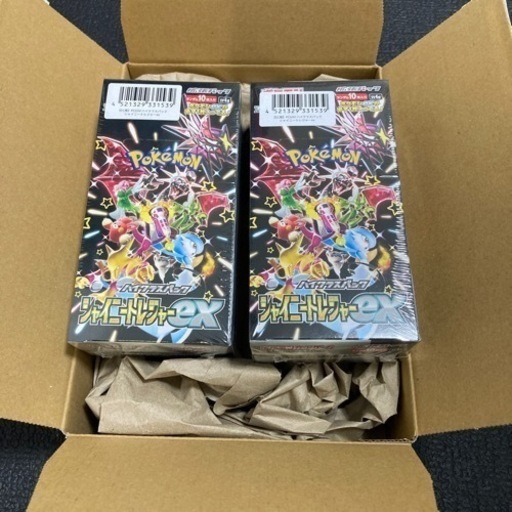 ポケモンカード　シャイニートレジャーex 1 BOX シュリンク付き未開封品 シャイニートレジャーex シュリンク付き即日発送