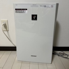 空気清浄機 SHARP プラズマクラスター FU-B30-W