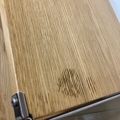 無印良品　食器棚　オーク材　ユニットシェルフ