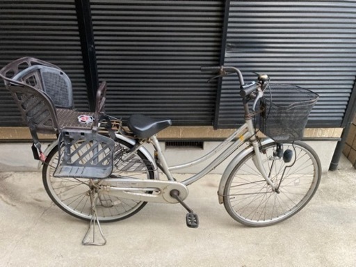 チャイルドシート　後ろ乗せ　26インチ　自転車