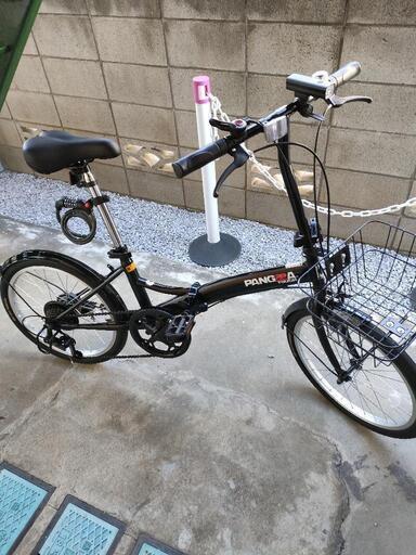 パンクしない折りたたみ自転車　PANGEA パンゲア