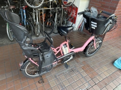 ビッケ 3人乗り用電動自転車 bikke2 電動アシスト 自転車 3人乗り