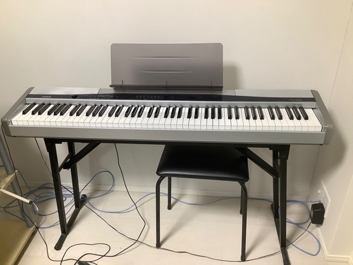 【引き取り限定】CASIO Privia PX-100 スタンド・ペダル・椅子付き