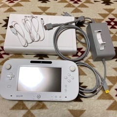 Nintendo WiiU 本体セット（完動品・欠品あり）