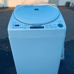 シャープ 電気洗濯乾燥機 ES-TX8F-W