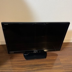 SHARP AQUOS 24V 液晶テレビ リモコン付