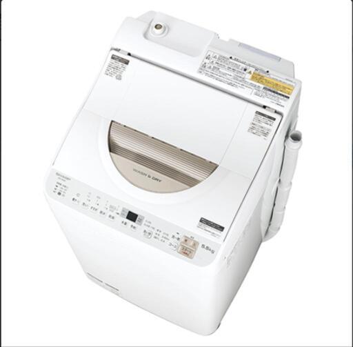 シャープ 洗濯機　乾燥機能あり　es-tx5b-n