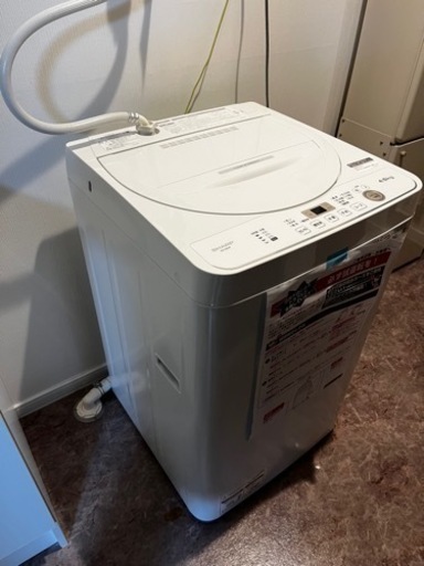SHARP 洗濯機　ES-GE4F-C