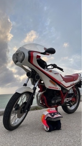 CBX250RS 55メインキー１本で開きます