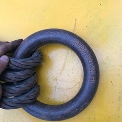 吊上げ 玉掛け ワイヤーロープ 4本吊り フック付き