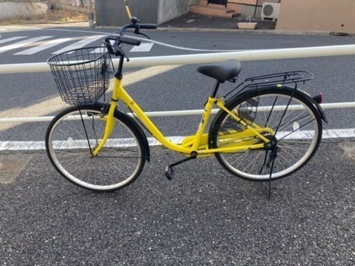 自転車 金色