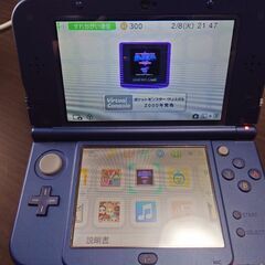 New Nintendo3DSLL ポケモンVC版2本、ソフト10本セット　その他