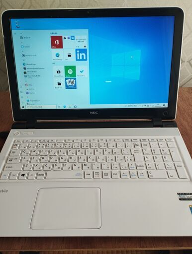 美品＆すぐ使えます◆NEC LaVie LS150/S◆Celeron、4GB、Windows 10 Pro、HD750GB、15.6インチ