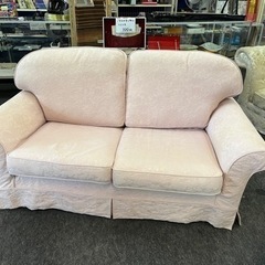 ピンクの可愛いソファー幅170センチ