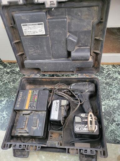 【工具】HITACHI　日立工機　14.4V　インパクトドライバー　WH 14DL　中古　リサイクルショップ宮崎屋住吉店24.5.17ｋ