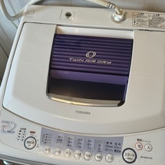 【ルスツ引取限定】TOSHIBA洗濯機