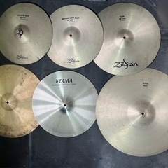 ドラム　Zildjian ジルジャン他　シンバル 