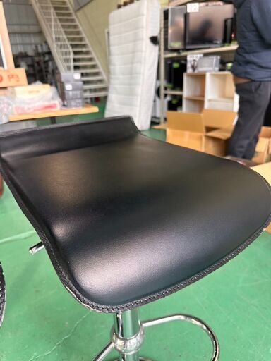 大阪⭐️エコマックス♻️「S379」おしゃれなカウンター椅子　3個セット【大阪市プレミアム付商品券利用可能！】