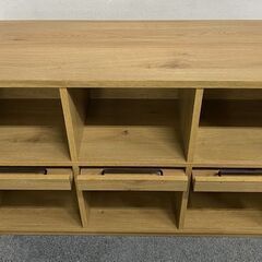 CRASH GATE/クラッシュゲート COMFORM /コンフォーム ダストンキャビネット120cm フラップ扉 マルチ収納 中古家具 店頭引取歓迎 R8104