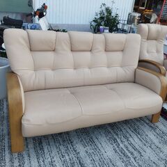 中古】鬼無駅の3人掛けソファを格安/激安/無料であげます・譲ります  