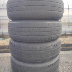 トヨタ プリウス(DAA−ZVW30) 純正15㌅アルミホイールと15㌅タイヤ(BRIDGESTONE ECOPIA EP150)の4本セット