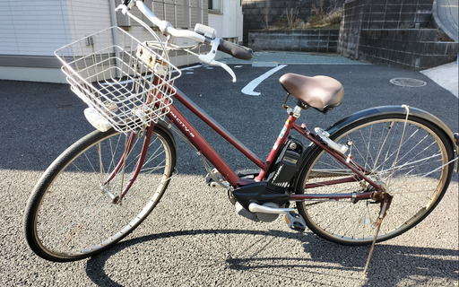 【引き取りのみ_横浜】ヤマハPAS CITY-S　経年劣化＋使用感大