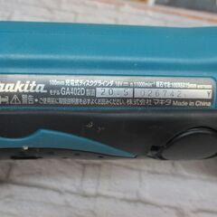 makita マキタ GA402D ディスクグラインダ 18V 本体のみ 中古品 【ハンズクラフト宜野湾店】