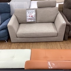 KC-21【新入荷 リサイクル品】ニトリ Nポケット 2シーターソファ グレー