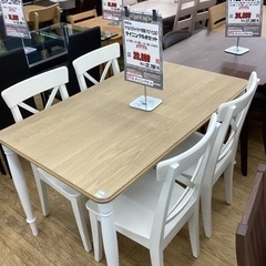 KC-22【新入荷　リサイクル品】IKEA ダイニング5点セット...