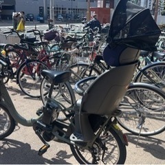 後チャイルドシート付き電動アシスト自転車 一年前に買った 後チャイルドシート付き電動アシスト自転車 一年前に買った