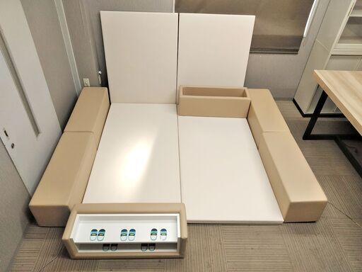 ∞ キッズスペース プレイマット10点セット 相分家具 約240cm×210cm 多少の劣化剥がれあり