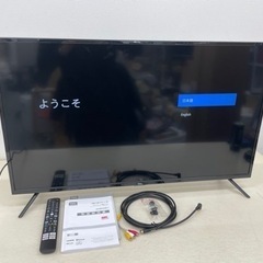 【美品】TCL 40V型 スマートテレビ 40S516 40イン...