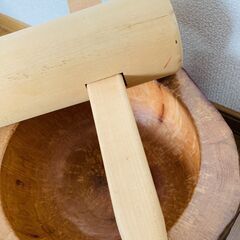 【お祝いに】ミニ杵と臼セット