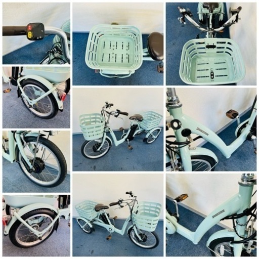 ブリヂストン ラクットワゴン b300 電動自転車【中古】【B9X70276】