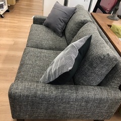 グレー 布地 2人掛けソファ　unico ウニコ unico ウニコ 2人掛けソファ