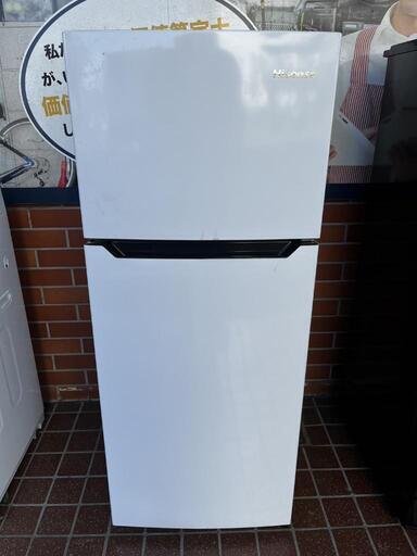 【sj371】Hisense　ハイセンス　2ドア冷蔵庫　2019年製   現状品